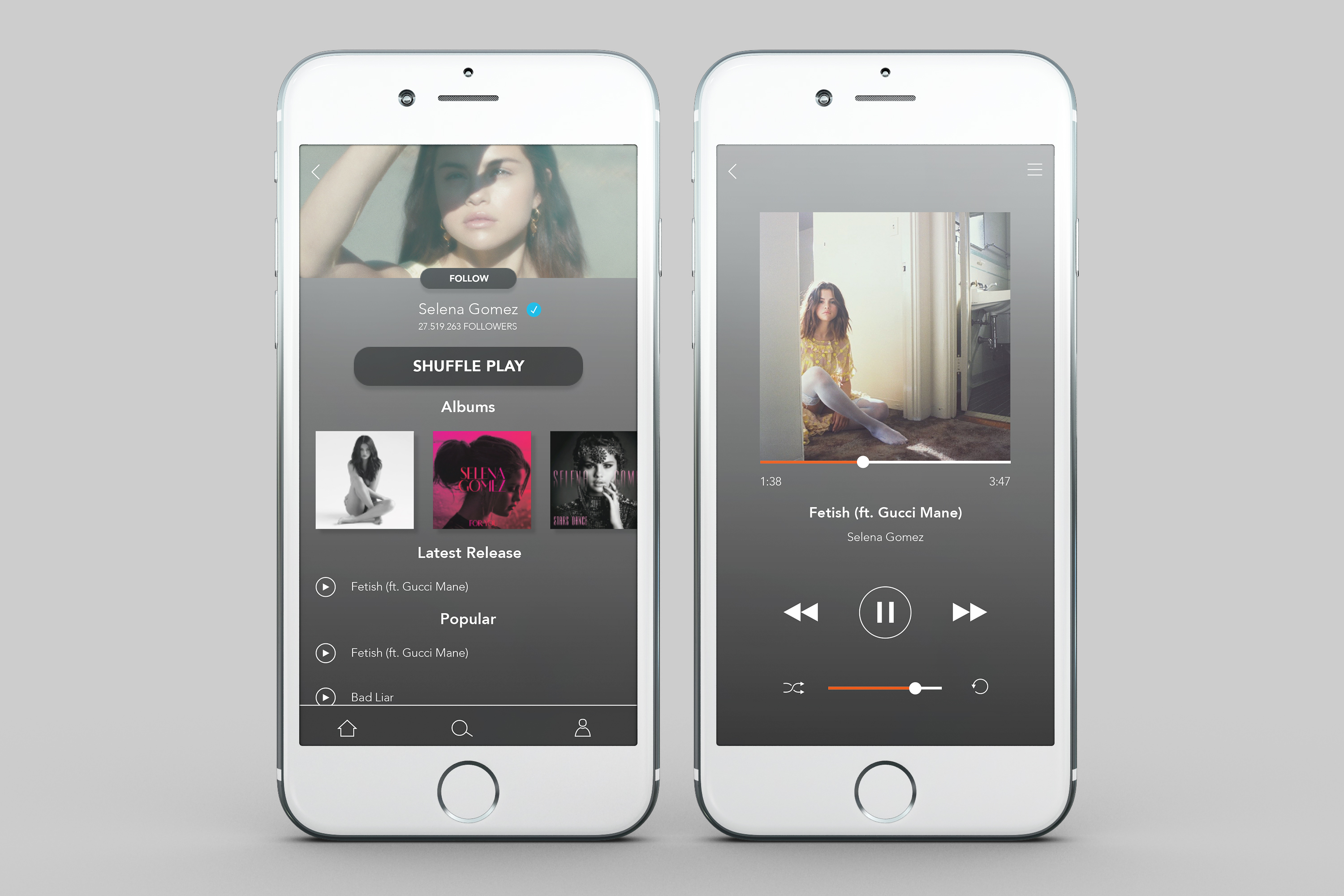 music player sito